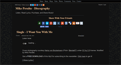 Desktop Screenshot of mikeperalta.com
